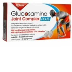 OPTIMA NATURALS GLUCOSAMINA JOINT COMPLEX PLUS VITAMINA C 30 COM