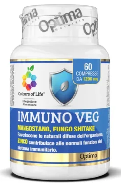 OPTIMA NATURALS IMMUNO VEG COLOURS 60 COMPRESSE