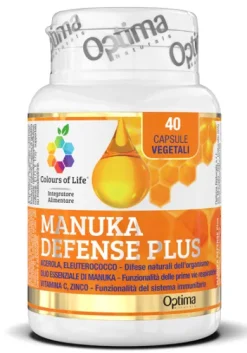 OPTIMA NATURALS MANUKA DEFENSE COLOURS 40 CAPSULE