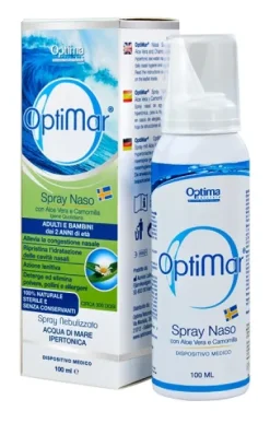 OPTIMA NATURALS OPTIMAR SPRAY NASO ALOE E CAMOMILLA