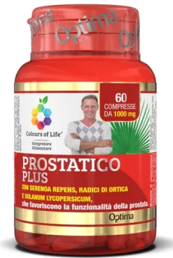 OPTIMA NATURALS PROSTATICO PLUS COLOURS 60 COMPRESSE