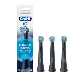 Oral-b Power ricambi spazzolino IO Nero 3 pezzi