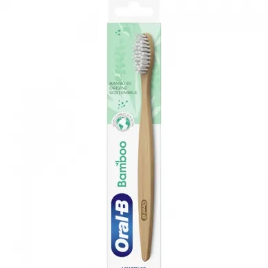 Oral-B Spazzolino Bamboo di origine sostenibile