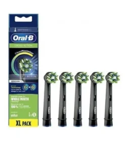 Oral-B Testine Crossaction Black Con Clean Maximiser 5 Pezzi