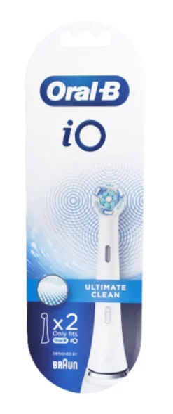 Oral-B Testine di Ricambio IO Ultimate Clean Bianco 2 pezzi