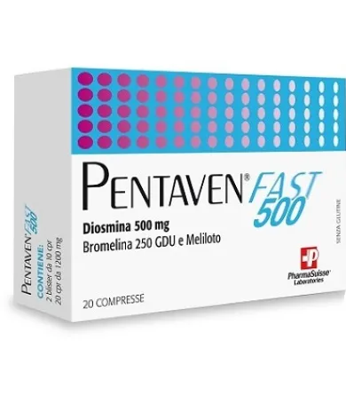 PENTAVEN FAST500 20 COMPRESSE