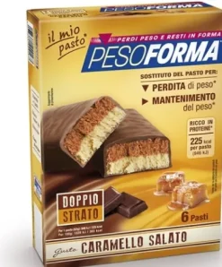 PESOFORMA BARRETTE AL CARAMELLO SALATO