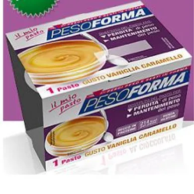 PESOFORMA COUPELLE MONODOSE VANIGLIA CARAMELLO