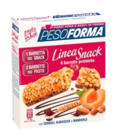 PESOFORMA LINEASNACK CEREALI ALBICOCCA E MANDORLE