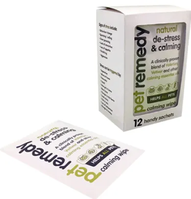 Pet Remedy Salviette contro stress 12 bustine