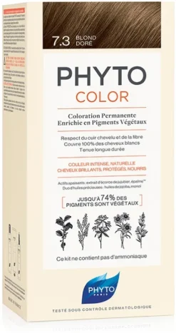 Phyto color kit 7,3 biondo dorato