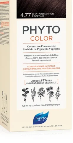 Phyto color kit 4,77 castano marrone intenso