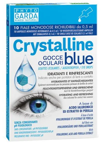 Phyto Garda Cristallino Blu Gocce Oculari 10 flaconi