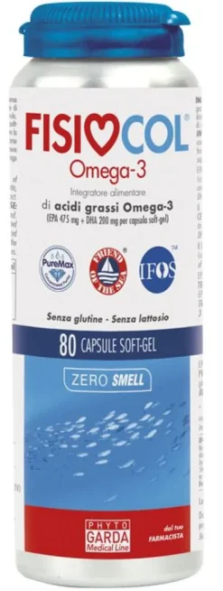 Phyto Garda Fisiocol Omega 3 cardiovascolare 80 capsule