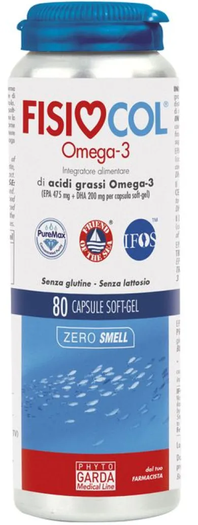 Phyto Garda Fisiocol Omega 3 cardiovascolare 80 capsule