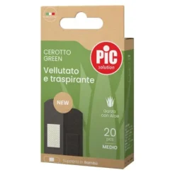Pic Cerotti Green Bambu Aloe Medio 20 pezzi