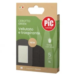 Pic Cerotti Green Bambu Aloe 5x7,5 cm 5 pezzi XL
