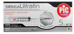 Pic Siringa Ultrafine da 5 ml 10 pezzi