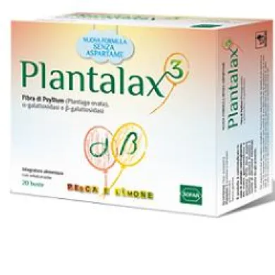 Plantalax 3 Pesca Limone 20 Bustine