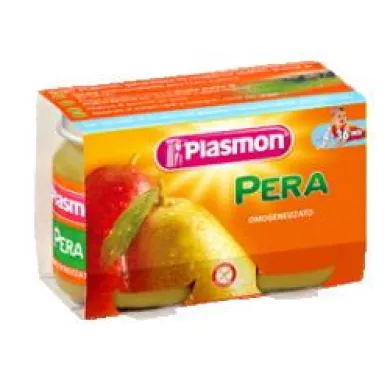 PLASMON OMOGENEIZZATO PERA 2X104 G
