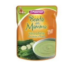 PLASMON POUCHES VELLUT ZUCCHINE E PISELLI