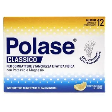 Polase Integratore Alimentare gusto limone 12 buste
