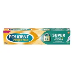 Polident Power Max Super Tenuta+Sigillante Gusto Neutro 70 Gr
