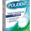 POLIDENT TRIPLA FRESCHEZZA 66 COMPRESSE
