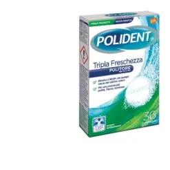 POLIDENT TRIPLA FRESCHEZZA 36 COMPRESSE