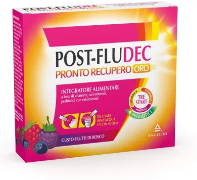 Postfludec Pronto Recupero Oro Frutti Di Bosco 12 Bustine