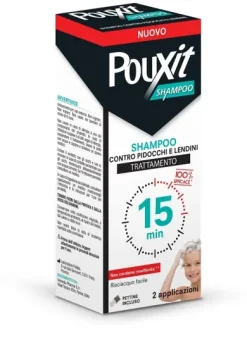 Pouxit Shampoo Pidocchi e Lendini flacone da 200 ml
