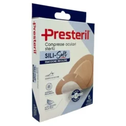 Presteril Compresse Oculari Silisoft 6 Pezzi