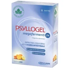 Psyllogel Megafermenti 24 miliardi gusto Ace 12 bustine