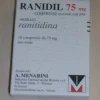 RANIDIL 75 10 COMPRESSE RIVESTITE 75 MG