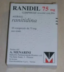 RANIDIL 75 10 COMPRESSE RIVESTITE 75 MG