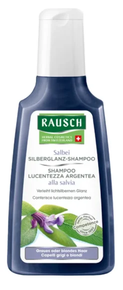 Rausch Shampoo capelli Lucentezza Argentea alla Salvia 200 ml