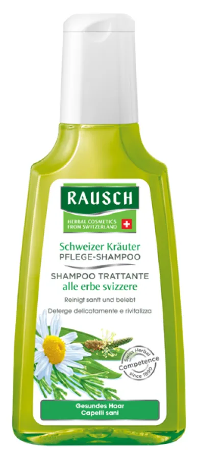 Rausch Shampoo capelli Trattante alle Erbe Svizzere 200 ml