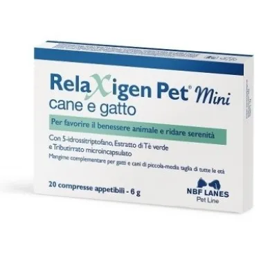 RELAXIGEN PET MINI 20 COMPRESSE