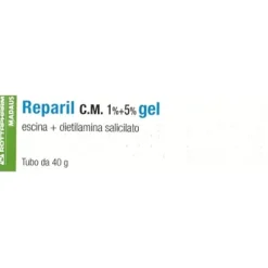 REPARIL GEL C.M. 1%+5% 40 G