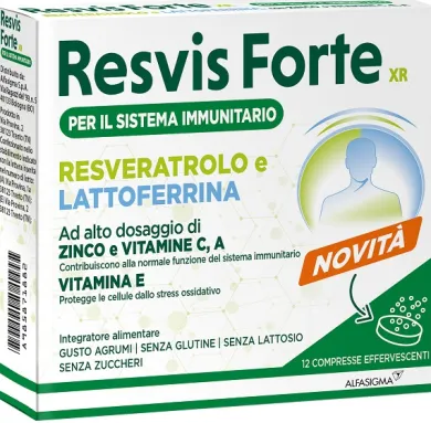 Resvis Forte XR Integratore alimentare 12 compresse