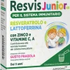 Resvis Junior Xr Integratore Alimentare 12 Bustine