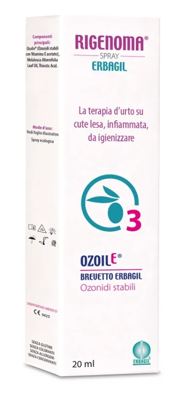Rigenoma Spray contro cute lesa 20 ml