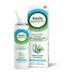 Rinazina Aquamarina Isotonica Delicata per il naso 100 ml