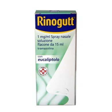 Rinogutt decongestionante spray nasale eucaliptolo 10 ml