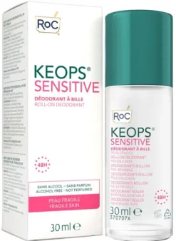 Roc Keops Deodorante Roll On Pelle sensibile 30 ml