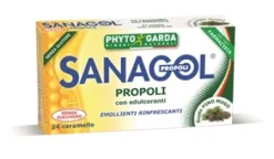 SANAGOL PROPOLI ERBE BALSAMICHE 24 CARAMELLE