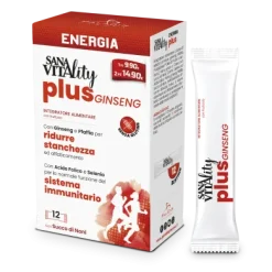 SanaVitality Plus 12 Stick Pack Integratore Alimentare