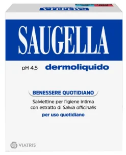 Saugella Dermoliquido pH 4,5 10 salviette intime