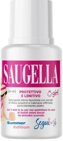 Saugella Girl Summer Edition flacone da 100 ml