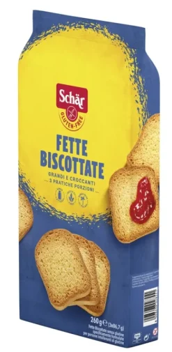 Schar Fette Biscottate 3x86,7 g